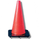 Jackson Safety Fl Cone ? 18in. With 6in. Collar Reflexite2.4 lbs, Orange, 18in. 16585