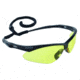 Jackson Safety Nemesis Safety Eyewear, Black Frame, Amber, Universal 22476