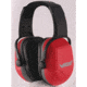 Jackson Safety Vibe 25 and 26 Earmuff: Vibe Capmount, NRR 25 Earmuff, Red 20777