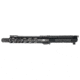 Jacob Grey Firearms Complete Upper Assembly, 9mm, 10in, 1-10 Twist, 1/2x36 Thread, Black, 9MM10CUA