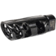 Jacob Grey Firearms Cobra Billet Muzzle Brake, .30 Cal, 5/8x24 Thread, Angled, Black, CMBABLK