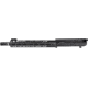 Jacob Grey Firearms Complete Upper Assembly, AR-10, .308 Winchester, 12.5in, 1-10 Twist, 5/8x24 Thread, Carbon Fiber, Black, 308CUA125CF