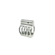 Jacob Grey Firearms Low Profile Titanium Gas Block, 5-Rib, Unfinished, TILP5RGB