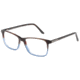 Jaguar 31023 Bifocal Prescription Eyeglasses, Matte Wood Grey/Blue Fade Frame, JG310236971BI