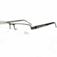 Jaguar 33034 RX Progressive Eyewear, with Black-Silver 559 Frame 33034-559-PROG