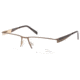 Jaguar 33059 Mens Eyeglasses, Brown-Gold, 56-17-140 33059-815