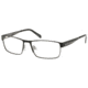 Jaguar 33060 Mens Eyeglasses, Black-Grey, 55-16-140 33060-823