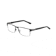 Jaguar 33073 Eyeglass Frames, Male,, Striated Black Frame, 57-15-140 33073-610