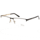 Jaguar 33080 Bifocal Prescription Eyeglasses, Brown/Gold Frame, JG330801042BI