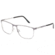 Jaguar 33088 Bifocal Prescription Eyeglasses, Matte Grey/Silver Frame, JG330886500BI