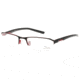 Jaguar 33513 Bifocal Prescription Eyeglasses, Black/Red Frame, JG35313452BI