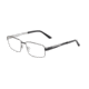 Jaguar 35042 Progressive Prescription Eyeglasses, Black/Silver Frame, JG35042610PR