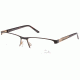 Jaguar 35044 Bifocal Prescription Eyeglasses, Chocolate/Gold Frame, JG35044909BI