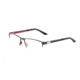 Jaguar 35046 Bifocal Prescription Eyeglasses, Deep Grey/Red Frame, JG350466500BI