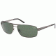 Jaguar 37320 Gunmetal Frame,Green Polarized Lenses Mens Sunglasses 37320-420