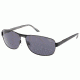 Jaguar 37325 Black Frame,Grey Polarized Lenses Mens Sunglasses 37325-737