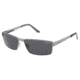 Jaguar 37331 Mens Sunglasses, Silver/ Grey Lenses, 61-14-135 37331-650