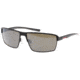 Jaguar 37337 Sunglasses, Male, Mat Black-Red/AR Mirror Grey Lenses, 60-14-130 37337-872