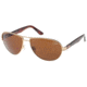 Jaguar 37343 Sunglasses, Male, Gold-Tortoise/Brown Blue Blocker Lenses, 61-15-135 37343-600