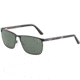 Jaguar 37354 Sunglasses - Mens, Black/Brown Horn, 61/15/140, JG373546100