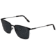 Jaguar 37362 Sunglasses, Black-Gunmetal, Polarized Lenses, 56-18-145, 37362-6100