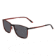 Jaguar 37506 Sunglasses, Black-Red Frame, Polarized Lens, 58-16-145, JG37506586100