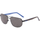 Jaguar 37568 Progressive Prescription Sunglasses, Gunmetal/Matte Tortoise Frame, JG375685100PR