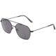 Jaguar 37817 Sunglasses, Blue-Silver, Mirror Lenses, 60-17-145, 37817-3100