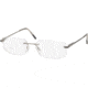 Jaguar 39300 Eyewear - Silver-Black (610)
