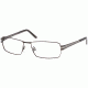 Jaguar 39334 Mat Black-Silver Mens Eyeglasses 39334-610