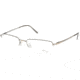 Jaguar Eyeglass Frames 39307, Jaguar 39307 Eyeglasses Styles Silver Frame w/Non-Rx Lenses