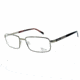 Jaguar Eyeglasses 33032 with No-Line Progressive Rx Prescription Lenses, Select Frame Color Silver-Black Frame