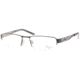 Jaguar Eyeglasses 33526 with Lined Bifocal Rx Prescription Lenses, Select Frame Color Gunmetal-Silver Frame