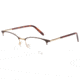 Jaguar 33705 Eyeglasses, Mens, Dark Brown-Gold, 52-19-140, JG337055101