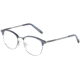Jaguar 33706 Eyeglasses, Mens, Blue Horn-Gunmetal, 52-18-140, JG337066808