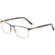 Jaguar 35051 Eyeglasses, Mens, Dark Brown-Gold, 56-17-140, JG350511087