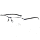 Jaguar Spirit 33593 Eyeglasses, Mens, Navy-Gun, 55-18-140, JG335933100