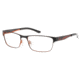 Jaguar Spirit 33561 Mens Eyeglasses, Matte Navy-Orange, 55-17-140 33561-861