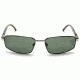 Jaguar Polarized Lenses Sunglasses 37300, Jaguar 37300 Sunglasses Styles Black-Silver Frame / Green Lenses