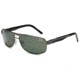 Jaguar Polarized Lenses Sunglasses 37316, Jaguar 37316 Sunglasses Styles Gunmetal Frame / Green Polarized Lenses