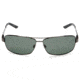 Jaguar Polarized Lenses Sunglasses 39703, Jaguar 39703 Sunglasses Styles Gunmetal Frame / Green Lenses