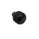 JARD Bolt Action Knob, Round Knurled, Outer Diameter 0.850in, Length 0.925in, 5/16x24, Aluminum, Black, 4077