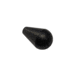 JARD Bolt Action Knob, Tear Drop, Outer Diameter 0.850in, Length 1.450in, 5/16x25, Aluminum, Black, 4011