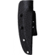 Jason Perry Blade Works Bushcraft Black G10 Knife, 8.75in Overall, 4.5in Black Powder Coated 1095HC Steel Blade, Black G10 Handle, Kydex Sheath, 212-G10-BLK