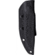 Jason Perry Blade Works Puukko Fixed Blade Knife, 9.5in Overall, 4.75in Black Powder Coated 1095HC Steel Blade, OD Green Micarta Handle, 204-MICARTA-ODG