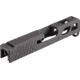 JCS Weapon Designs G43 Bonesaw Slide, No Cut, Glock 43/43X/Polymer 80, Sniper Grey, G43-BSS-NO-SGR