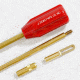 J. Dewey 26-SBB Deluxe Brass Rod, Red/Brass, n/a 26SBB