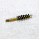 J. Dewey FB-30  .22-.30 caliber tapered nylon brush, Black/Brass, n/a FB-30