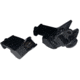 JE Machine Tech 45 Degree Offset Fixed Front and Rear Sight, Black, TS-PS8B-AL