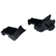 JE Machine Tech 45 Degree Offset Fixed Front and Rear Sight, Black, TS-PS8B-AL